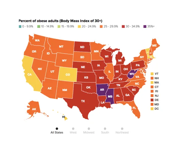 America’s Growing Waistline: Understanding the Factors Behind the Obesity Rate