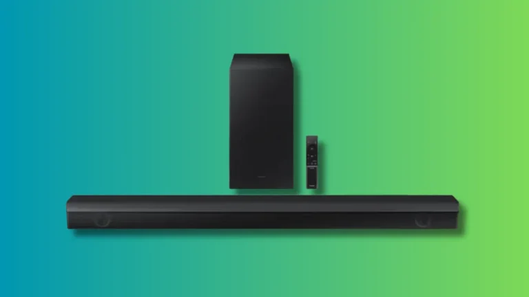 This Budget Samsung Soundbar and Subwoofer Combo Is Over 50% Off