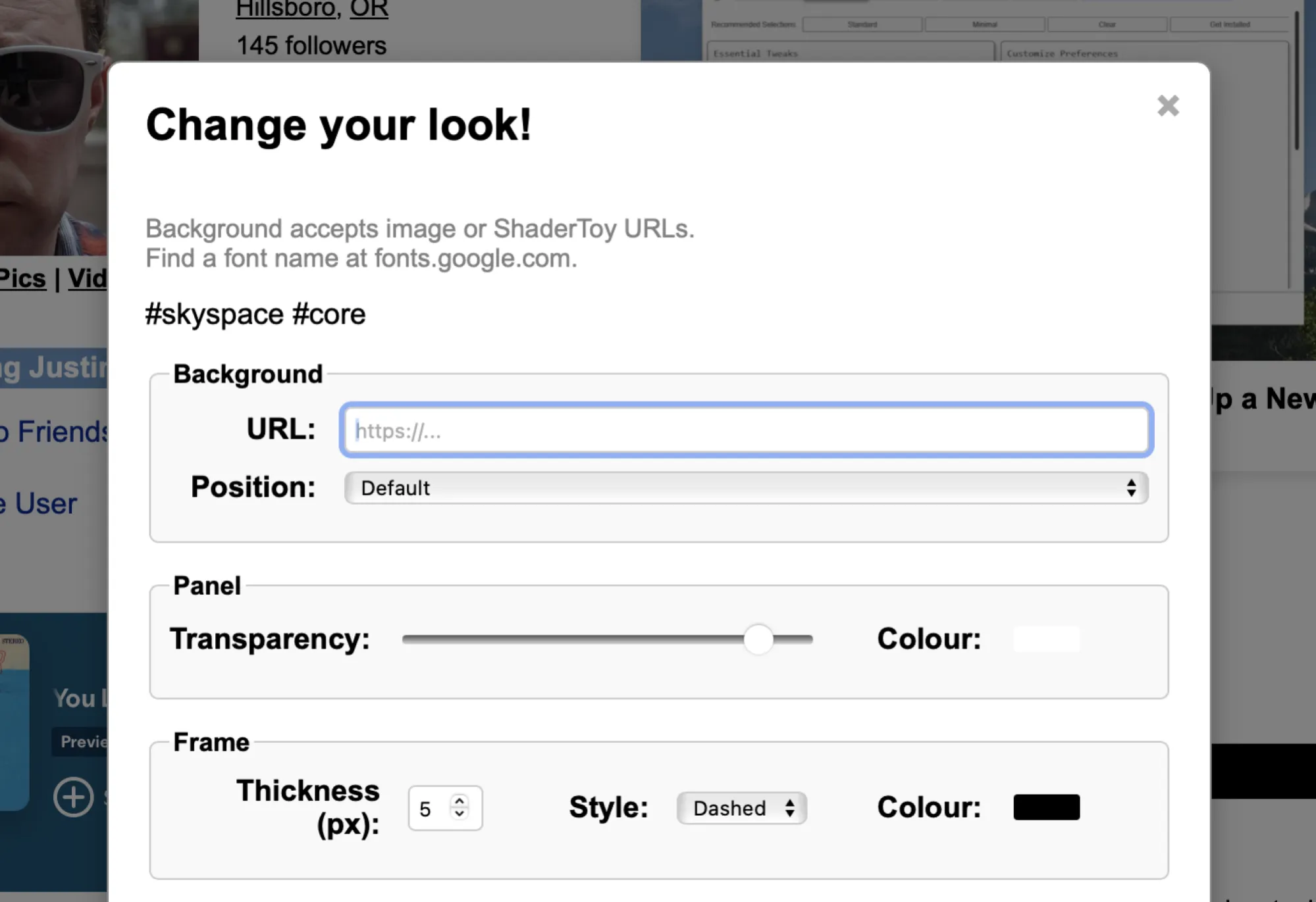 This Site Gives Your Bluesky Profile a MySpace Makeover This Site Gives Your Bluesky Profile a MySpace Makeover