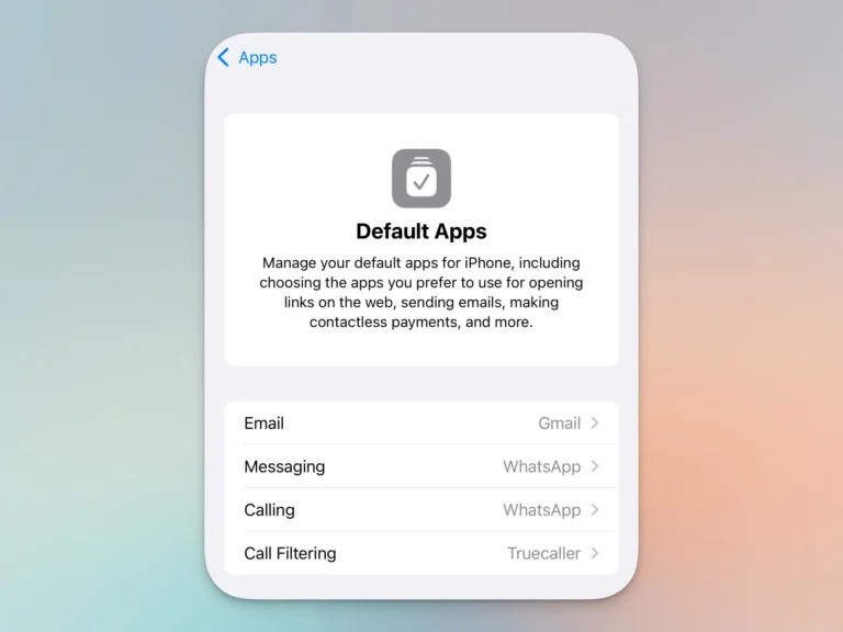 You Can Now Make WhatsApp the Default Calling and Messaging App on Your iPhone