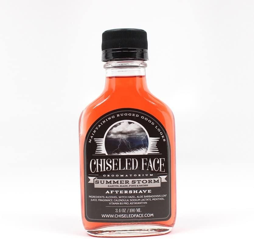 Summer Storm Aftershave Splash By Chiseled Face Groomatorium – Handmade, Small Batch, Luxury Grooming Products