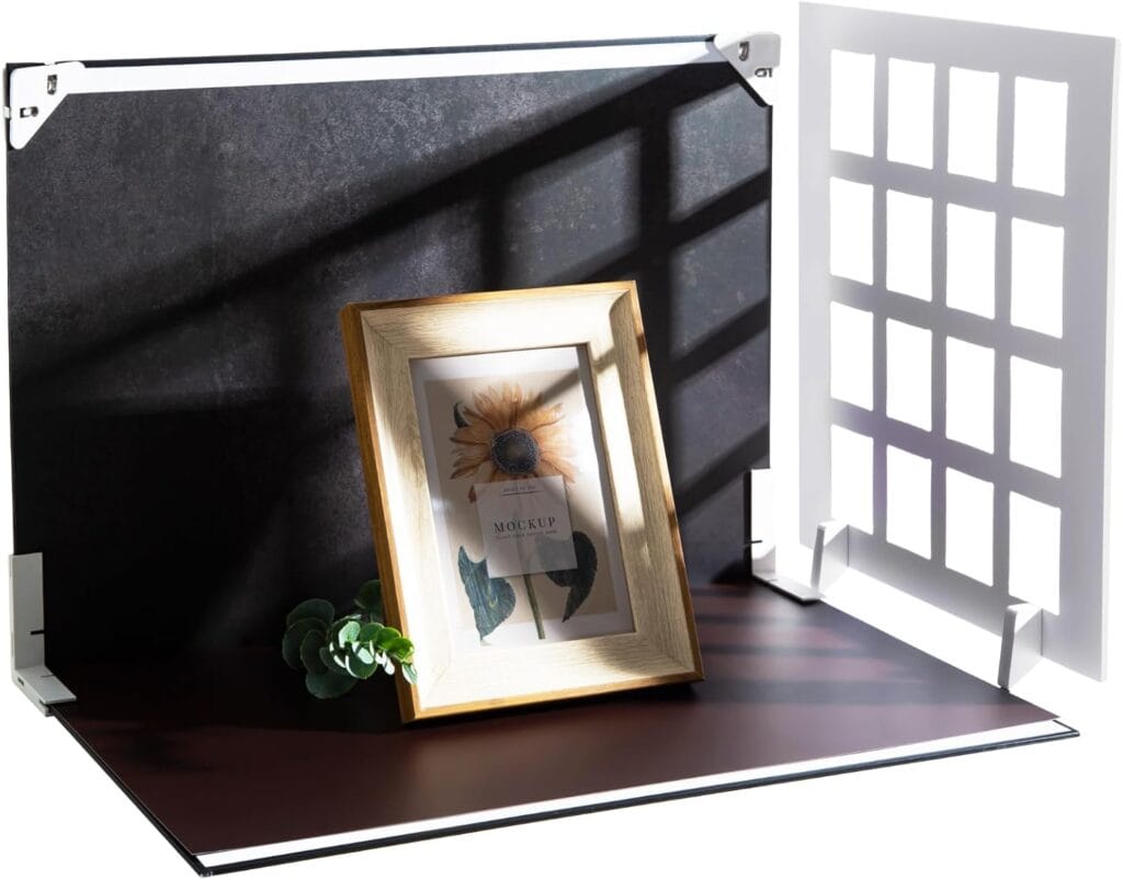 Photo Backdrops Small Product Photography: 12Pcs/24Color Tabletop Paper Background Kit For Food Picture – With Shadow Boards Props For Content Creator,Online Seller. (16×11.5Inch Plus)