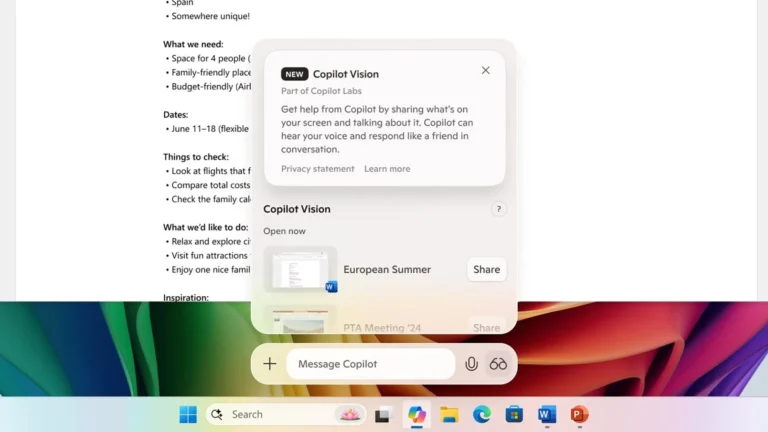 How to Try Copilot’s New ‘Vision’ and File Search Updates