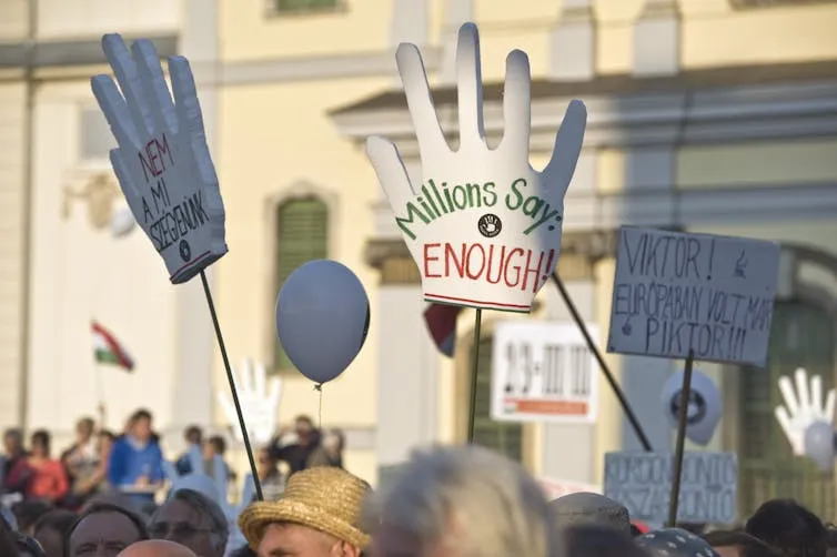 Trump’s first 100 days display him dictating the phrases of press protection − following Hungarian strongman Viktor Orbán’s playbook for media keep watch over