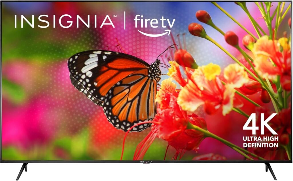 Insignia 70-Inch Class F50 Series Led 4K Uhd Smart Fire Tv With Alexa Voice Remote (Ns-70F501Na25)