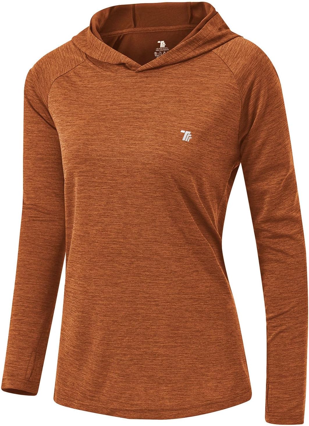 Tbmpoy Womens Upf 50+ Sun Protection Hoodie Shirt Long Sleeve Fishing Hiking Outdoor Uv Shirt Lightweight