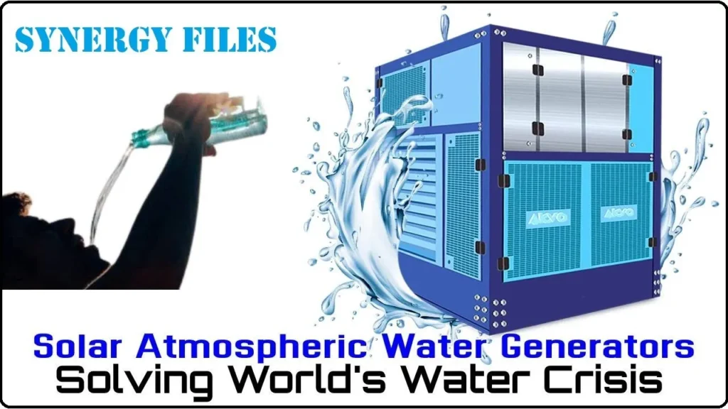 The Solution to Energy Crisis: Portable Water Generators