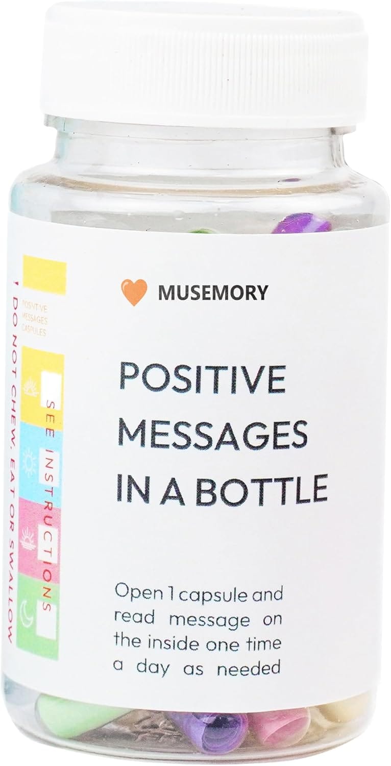 50 Positive Messages In Bottle,Anxiety Relief Items, Stress Relief, Self Care Kit For Mediation,Positive Affirmation Gifts For Women, Self Care Kit For Mediation, Unique Health And Wellness Gifts 50 Positive Messages In Bottle,Anxiety Relief Items, Stress Relief, Self Care Kit For Mediation,Positive Affirmation Gifts For Women, Self Care Kit For Mediation, Unique Health And Wellness Gifts