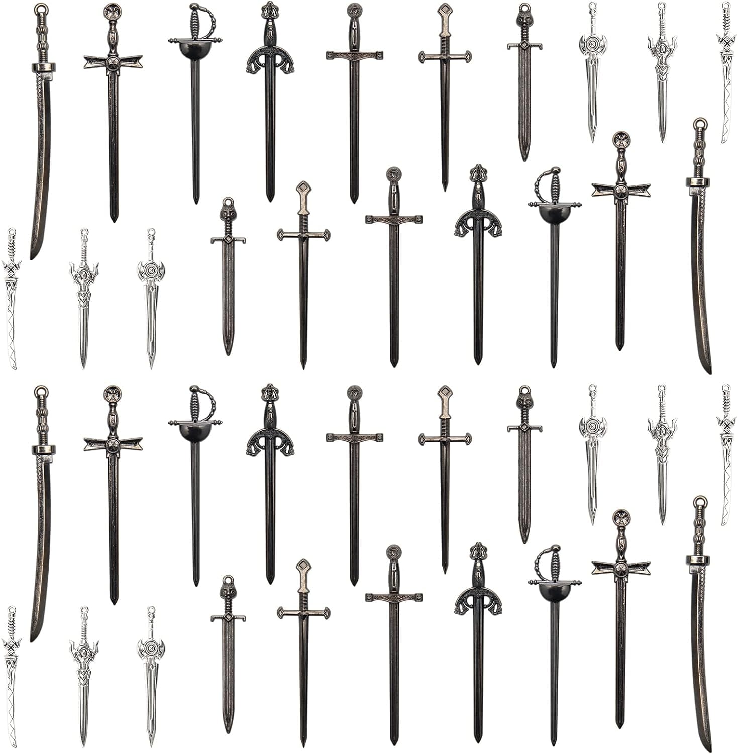 Sword Bookmark 40 Pcs Black Antique Swords Bookmark for Men Ideal Gift for Book Lovers DIY Craft Supplies Sword Bookmark 40 Pcs Black Antique Swords Bookmark for Men Ideal Gift for Book Lovers DIY Craft Supplies