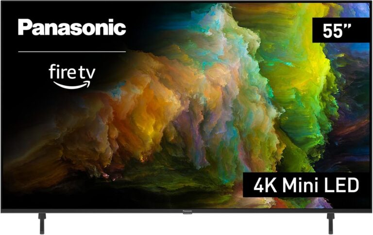 Panasonic W95 Series (2024 Model) 55-inch Mini LED 4K Ultra HD Smart Fire TV, Local Dimming, 144Hz Refresh Rate – 55W95AP
