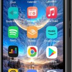 80GB MP3 Player with Bluetooth and WiFi, 4.0″ Full Touchscreen Mp4 Mp3 Player with Spotify, Audible, Amazon Music, Android Music Player with Speaker, FM Radio, E-Book, Up to 512 GB