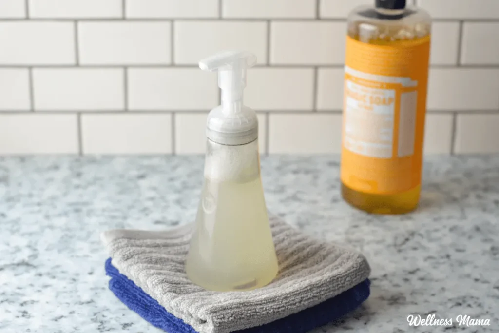 DIY Foaming Hand Cleaning soap