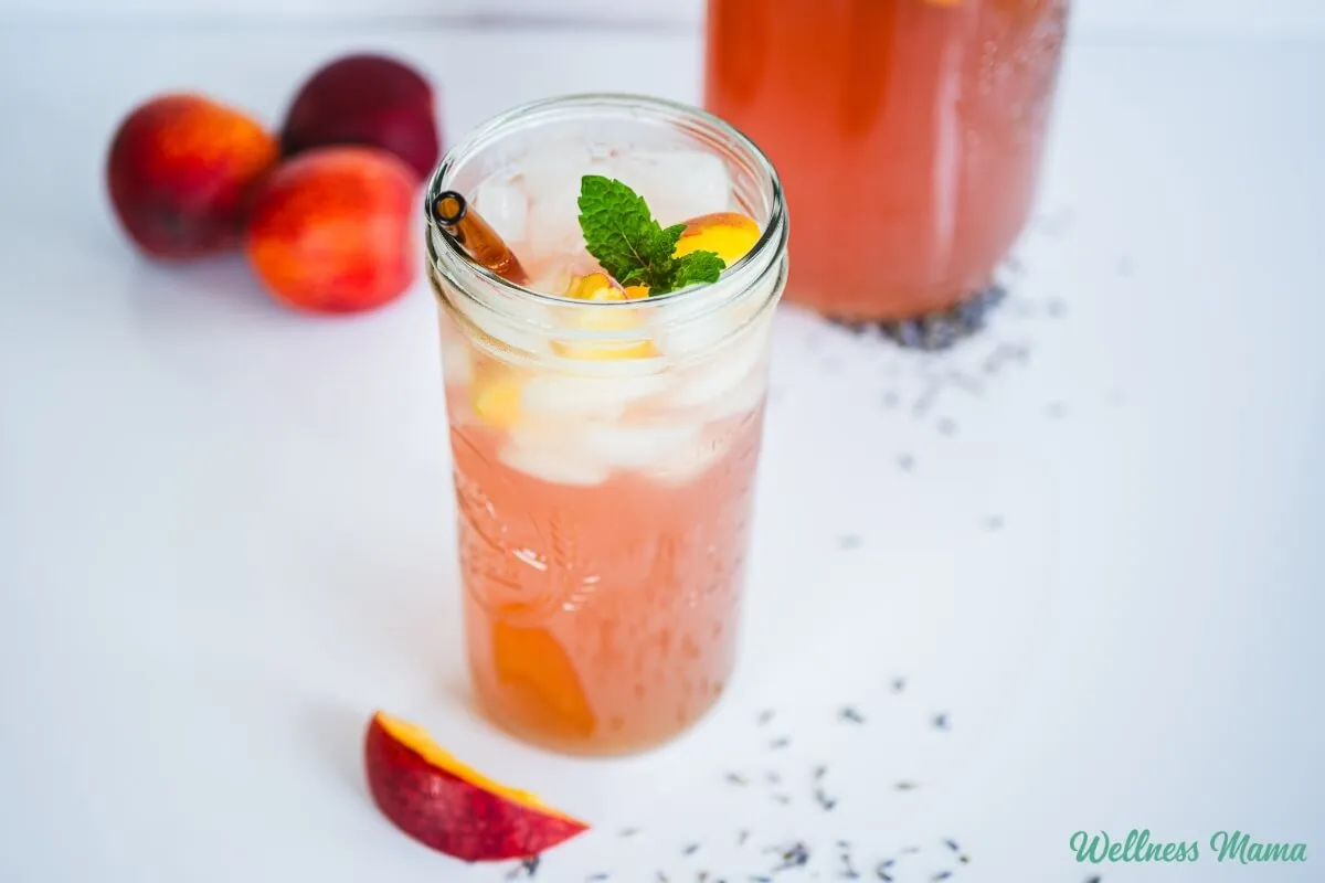 Iced Lavender Peach Tea Recipe (Natural And Caffeine-Sovereign)
