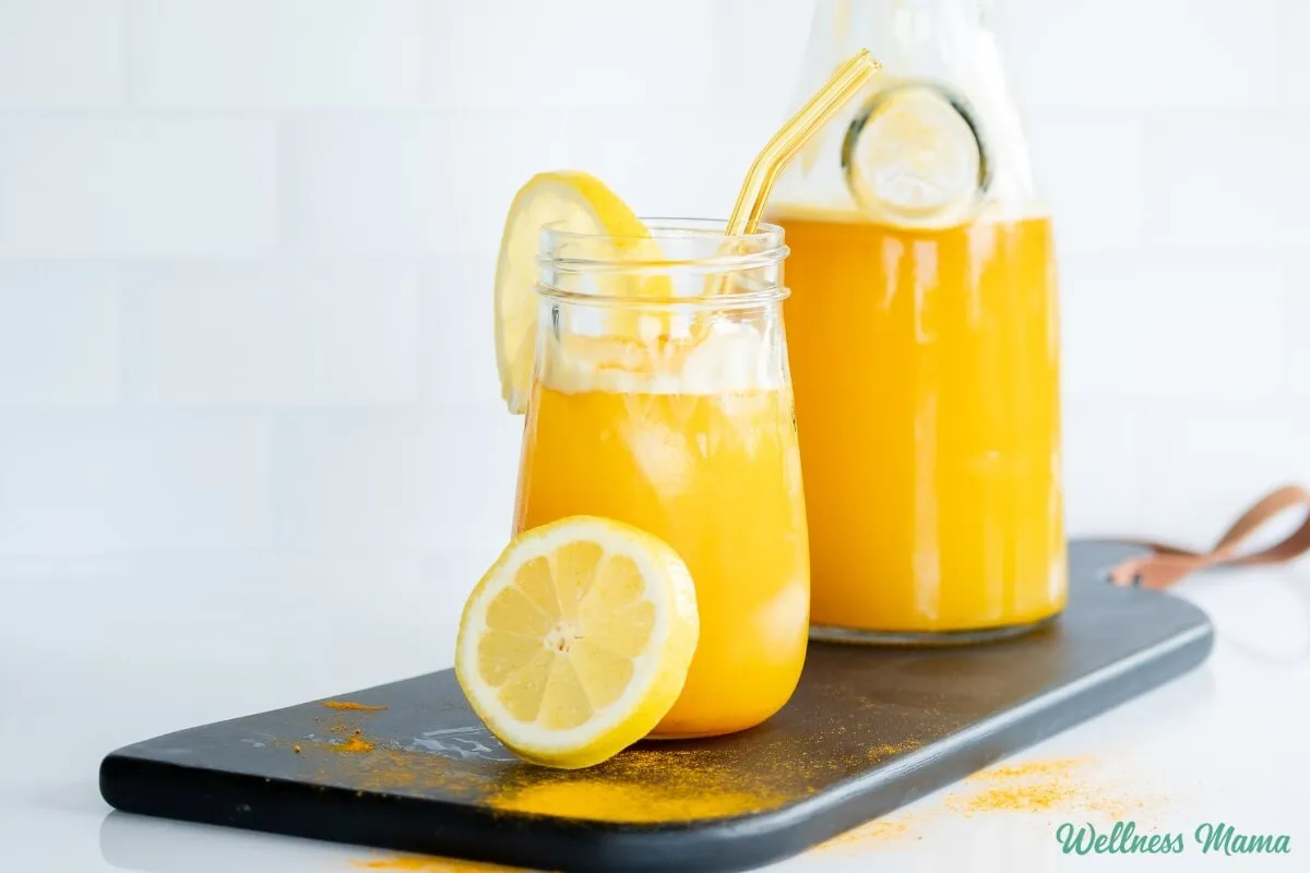 Iced Turmeric Lemonade Recipe
