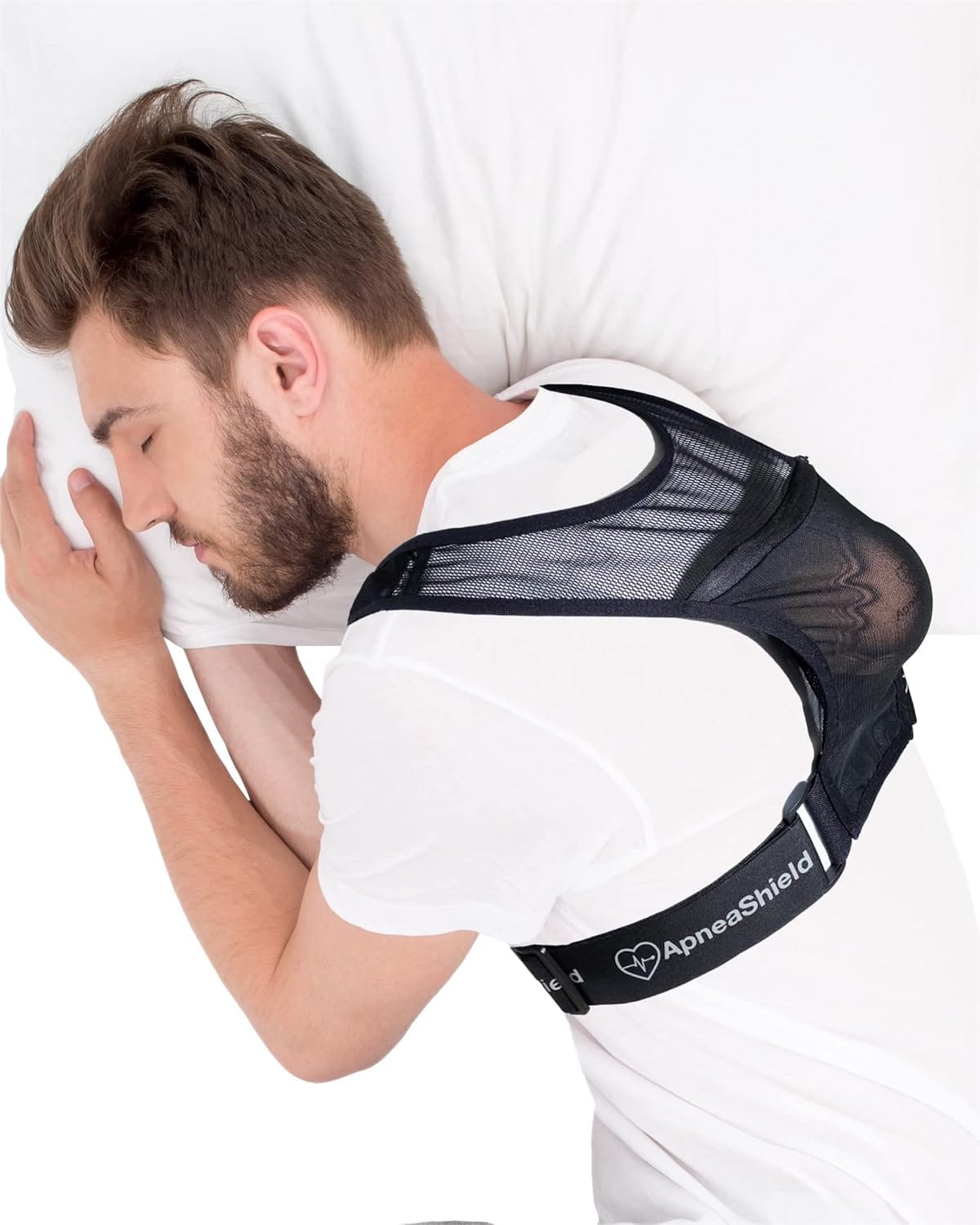 Sleep Position Trainer For Sleeping On Your Side | Side Sleep Trainer | Snore Stopper | Anti Snoring Device | Lightweight, Comfortable, Effective In Reducing Supine Sleep Time Sleep Position Trainer For Sleeping On Your Side | Side Sleep Trainer | Snore Stopper | Anti Snoring Device | Lightweight, Comfortable, Effective In Reducing Supine Sleep Time