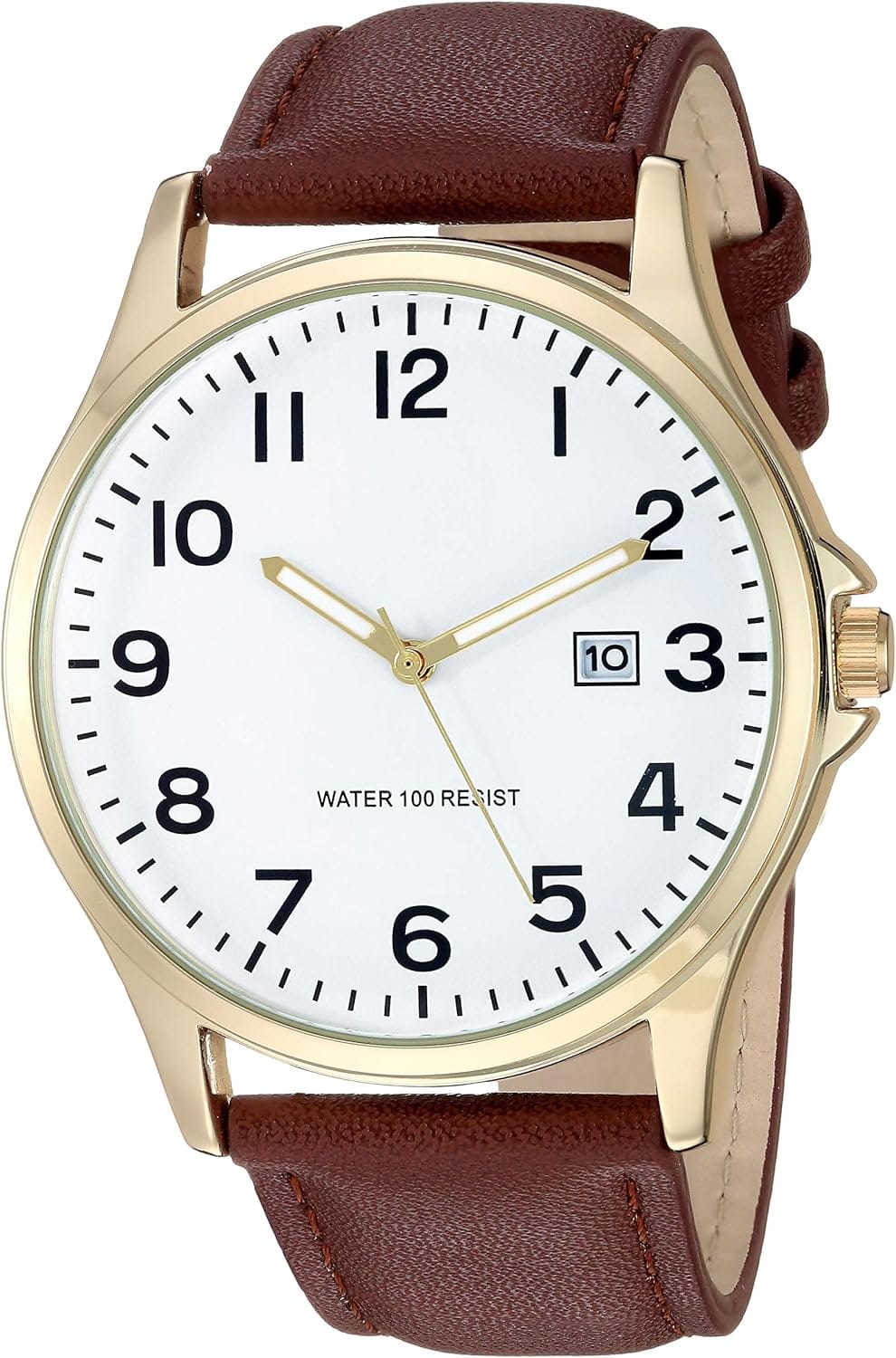 Amazon Essentials Men’s Easy to Read Strap Watch Amazon Essentials Men’s Easy to Read Strap Watch