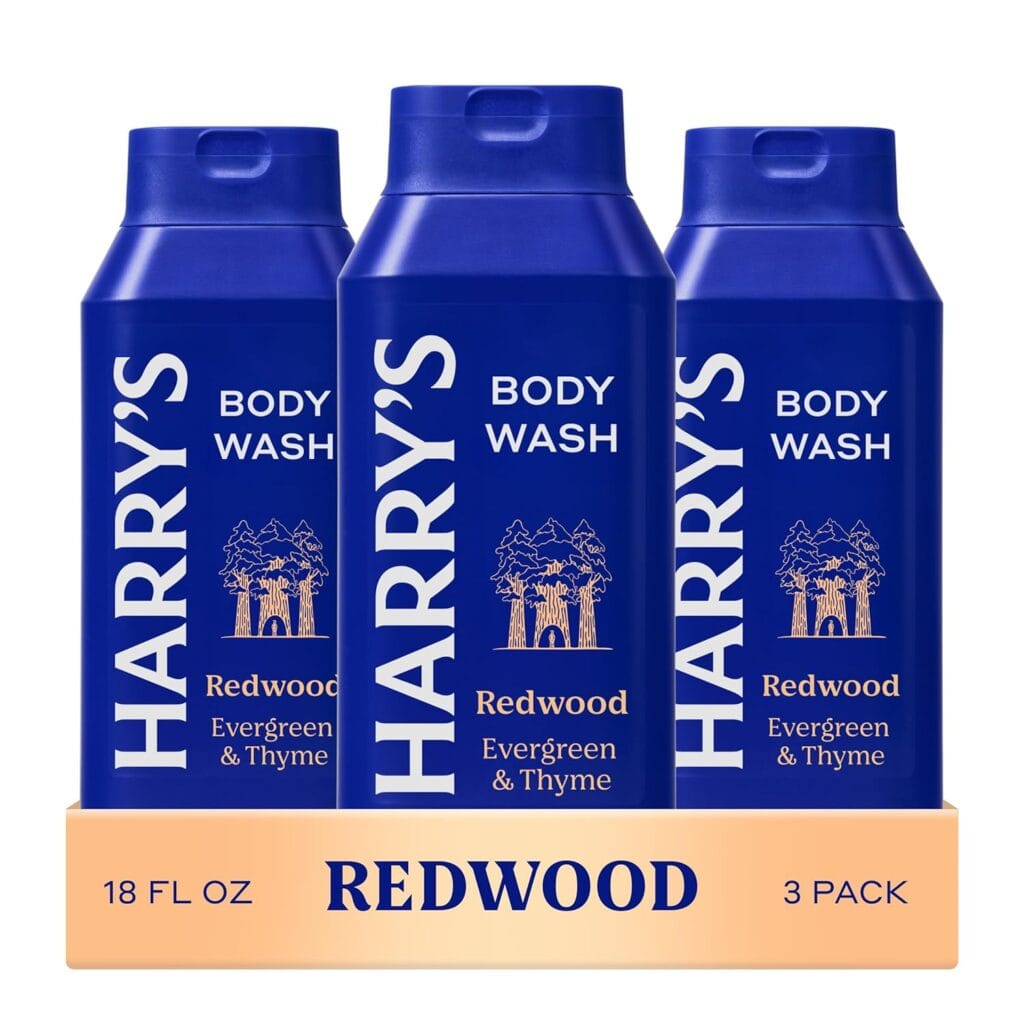 Harry’S Men’S Body Wash Shower Gel, Redwood Scent, 18 Oz, Pack Of 3 Harry’S Men’S Body Wash Shower Gel, Redwood Scent, 18 Oz, Pack Of 3
