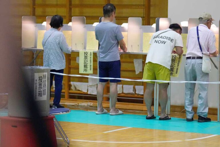 Japan votes in a key election as Top Minister Ishiba faces a imaginable loss : NPR