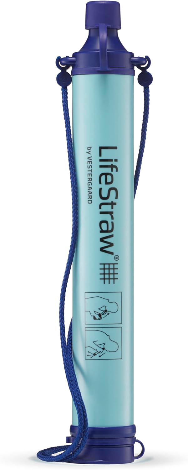 Lifestraw Personal Water Filter For Hiking, Camping, Travel, And Emergency Preparedness
