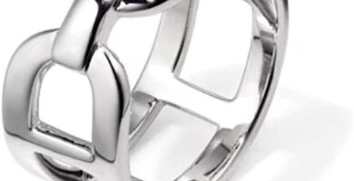 Chunky Chain Silk Scarf Clip for Women Girls Minimalist Silver-Tone Wide Band Statement Buckle Wrap Fashion Punk Link Shawl Scarves Clasp Dress Accessories Jewelry