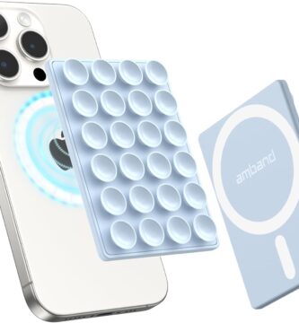 amBand Magnetic Suction Phone Grippy for MagSafe Case, Silicone Cup Sticky Mount for iPhone 12 13 14 15 16 17 Pro Max/Pro/Air/Plus, Hands-Free Selfie/Video for TikTok Creator/Influencer, Light Blue amBand Magnetic Suction Phone Grippy for MagSafe Case, Silicone Cup Sticky Mount for iPhone 12 13 14 15 16 17 Pro Max/Pro/Air/Plus, Hands-Free Selfie/Video for TikTok Creator/Influencer, Light Blue