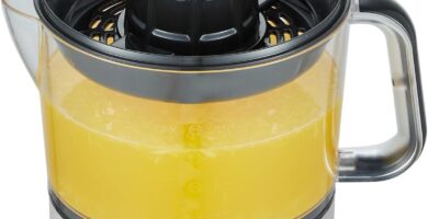 Elite Gourmet ETS623 BPA-Free Electric Citrus Juicer, Compact, Large Volume, Pulp Control, Oranges, Lemons, Limes, Grapefruits with Easy Pour Spout, 24oz, Black/Stainless Steel