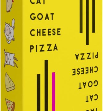 Taco Cat Goat Cheese Pizza Card Game – Wildly Entertaining & Easy To Learn – Great for Adults, Teens, Kids and Families – Card Games and Board Games for Family Game Night – 10 Min, Age 7+, 2-8 Players