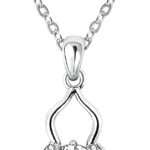 TFT Necklaces Jewelry Moissanite Pendant Sterling Silver Necklace For Women Gourd Pendant Necklace