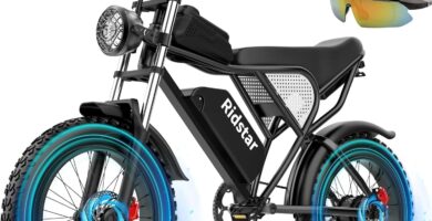 Electric Bike for Adults Q20, 2000/1500W, 37/30MPH,52V 40AH,48V/20AH E-Bike,30-180 Miles Electric Motorcycle, 20″ Fat Tire Dirt Bike, UL2849 All Terrain for Mountains, Snow, Sand, Road