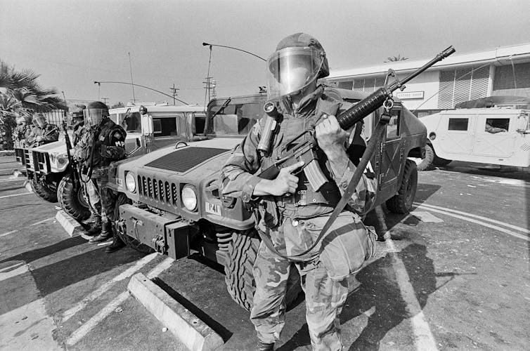 Trump’s deployment of the Nationwide Secure to struggle crime blurs the felony difference between the police and the army