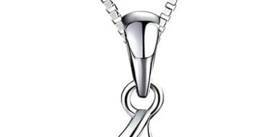 Necklace for Women, Sparkling Gift for Her, Moissanite Pendent for Her, 925 Sterling Silver Necklace for Anniversary Christmas Valentines Mothers Day