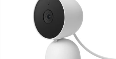 Google indoor Nest Security Cam 1080p (Wired) – 2nd Generation – Snow