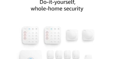 Ring Alarm 14-Piece Kit – Wireless Smart Home Security System | Expandable | Easy Setup | Mobile App Control | 24/7 Professional Monitoring | Alexa Compatible