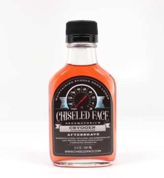 Cryogen – Ultra High Menthol Aftershave Splash By Chiseled Face Groomatorium – Handmade, Small Batch, Luxury Grooming Products
