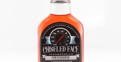 Cryogen – Ultra High Menthol Aftershave Splash By Chiseled Face Groomatorium – Handmade, Small Batch, Luxury Grooming Products