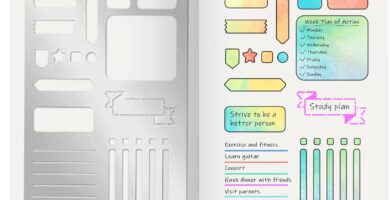 INFUNLY Bookmark Metal Journal Stencil 4X7 Stainless Steel Painting Stencils Kit Metal Frame Drawing Stencil Templates for DIY Engraving Painting Scrapbooking