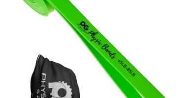 Physix Gear Workout Bands for Pullups Set, Pull Up Resistance Bands Set, Long Bands for Workout and Exercise Bands Pull Ups, Pull Ups Resistance Bands, Calisthenics Resistance Bands, Pullup Bands Set