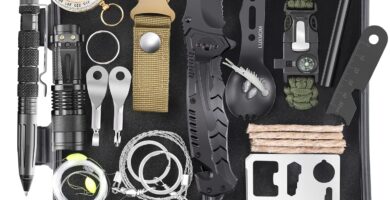 Gifts for Men Dad Husband Teenage Boy, Survival Kit 28 in 1, Survival Gear Tool Emergency Tactical Equipment Supplies Kits for Families Outdoors Camping Hiking Adventures