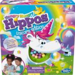 Hasbro Gaming Hungry Hippos Unicorn Edition Pre-School Board Game for Kids Ages 4 and Up; 2-4 Players (Amazon Exclusive)