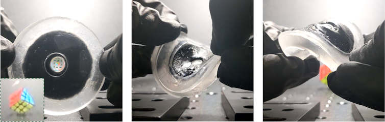 A versatile lens managed by way of light-activated synthetic muscle tissue guarantees to let comfortable machines see A versatile lens managed by way of light-activated synthetic muscle tissue guarantees to let comfortable machines see