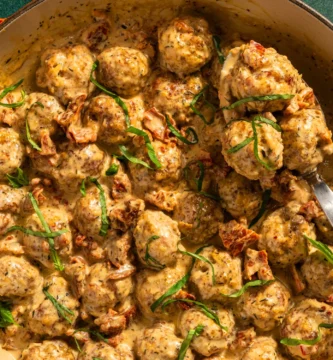 Marry Me Hen Meatballs