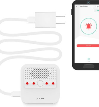 Smart Siren Alarm, Wireless Home Security Alarm with 110 dB Loud Audible Alerts, Remote Control, Compatible with Alexa, Google, Home Assistant, IFTTT – Hub Required Smart Siren Alarm, Wireless Home Security Alarm with 110 dB Loud Audible Alerts, Remote Control, Compatible with Alexa, Google, Home Assistant, IFTTT – Hub Required