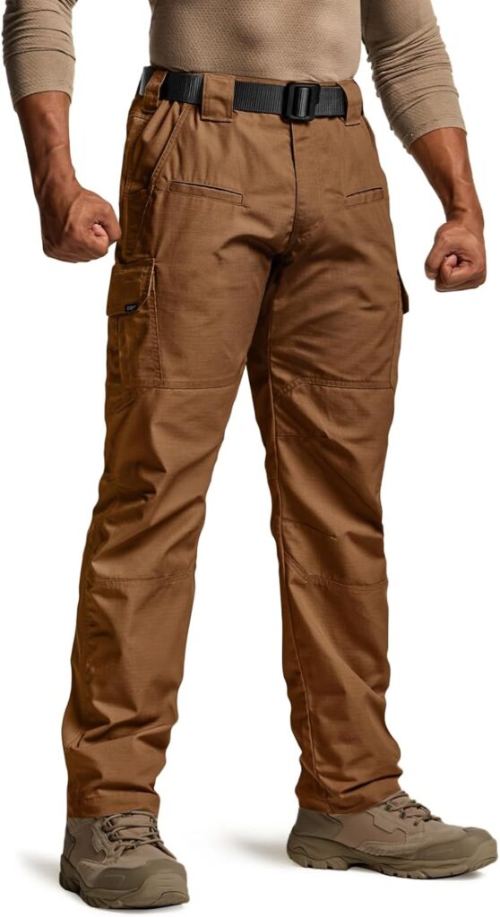 CQR Men’s Tactical Pants, Water Resistant Ripstop Cargo Pants, Lightweight EDC Work Hiking Pants, Outdoor Apparel CQR Men’s Tactical Pants, Water Resistant Ripstop Cargo Pants, Lightweight EDC Work Hiking Pants, Outdoor Apparel