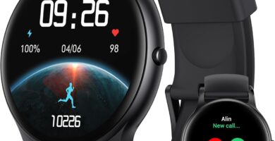 Parsonver Smart Watch for Men Women(Answer/Make Calls), HD Screen Fitness Tracker IP68 Waterproof 100+ Sport Modes, Heart Rate Sleep Monitor, Pedometer, Smartwatch for Android Phones/iPhone Compatible