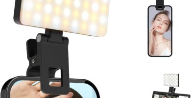 Sensyne Selfie Light, Rechargeable LED Fill Light Compatible with Cellphone, iPad, Laptop, Tablet for Selfies, TikTok, Live Streaming, Video Conference, Photography, Zoom Calls Sensyne Selfie Light, Rechargeable LED Fill Light Compatible with Cellphone, iPad, Laptop, Tablet for Selfies, TikTok, Live Streaming, Video Conference, Photography, Zoom Calls