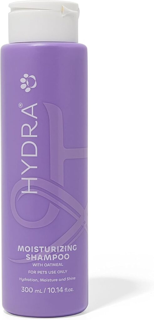 Hydra Luxury Care Moisturizing Dog Shampoo, Pet Grooming Shampoo Infused with Hydrating Oatmeal Extract, 10.14-Ounce Bottle (Subtle)