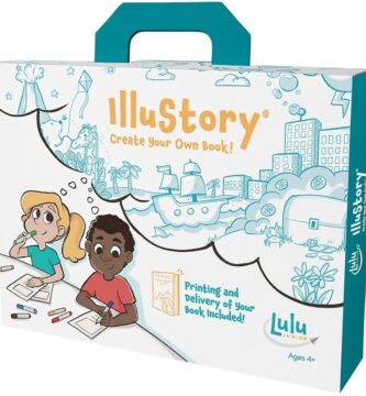 Lulu Jr. Illustory Book Making Kit, Multicolor