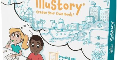 Lulu Jr. Illustory Book Making Kit, Multicolor