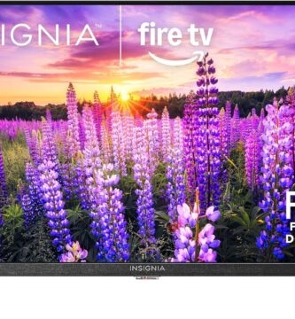 INSIGNIA 24″ Class F40 Series LED Full HD Smart Fire TV, Voice Remote with Alexa, Stream Live TV Without Cable