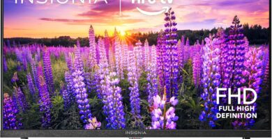 INSIGNIA 24″ Class F40 Series LED Full HD Smart Fire TV, Voice Remote with Alexa, Stream Live TV Without Cable